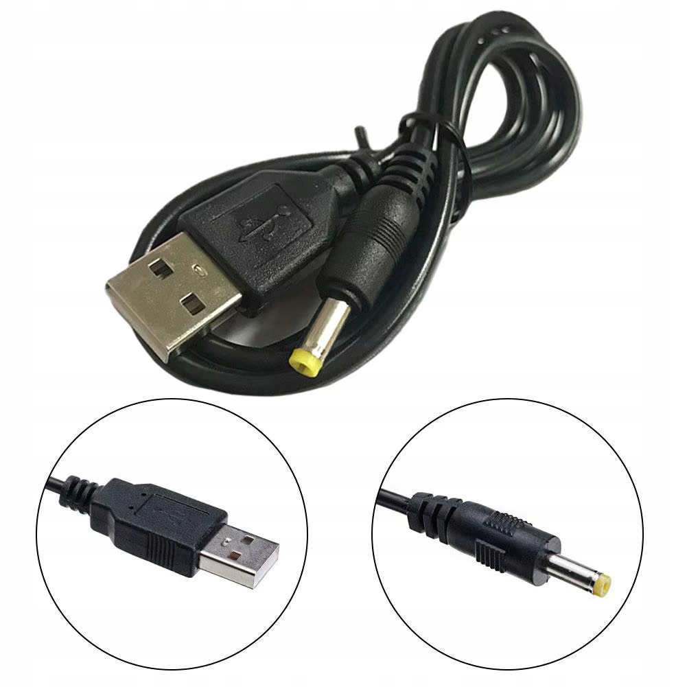 You2K Kabel USB do ładowania ładowarka baterii do konsol PSP Slim i PSP Fat