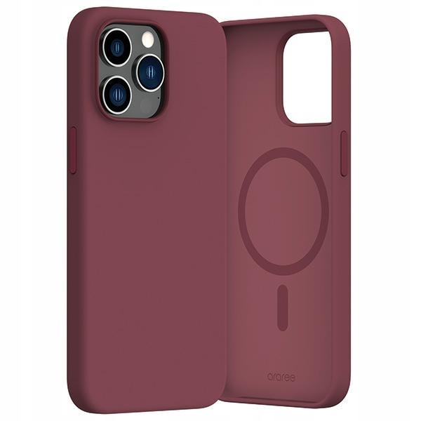 Araree pouzdro Typoskin M pro iPhone 15 Pro Max 6.7" červené/deep red AR20-01859B
