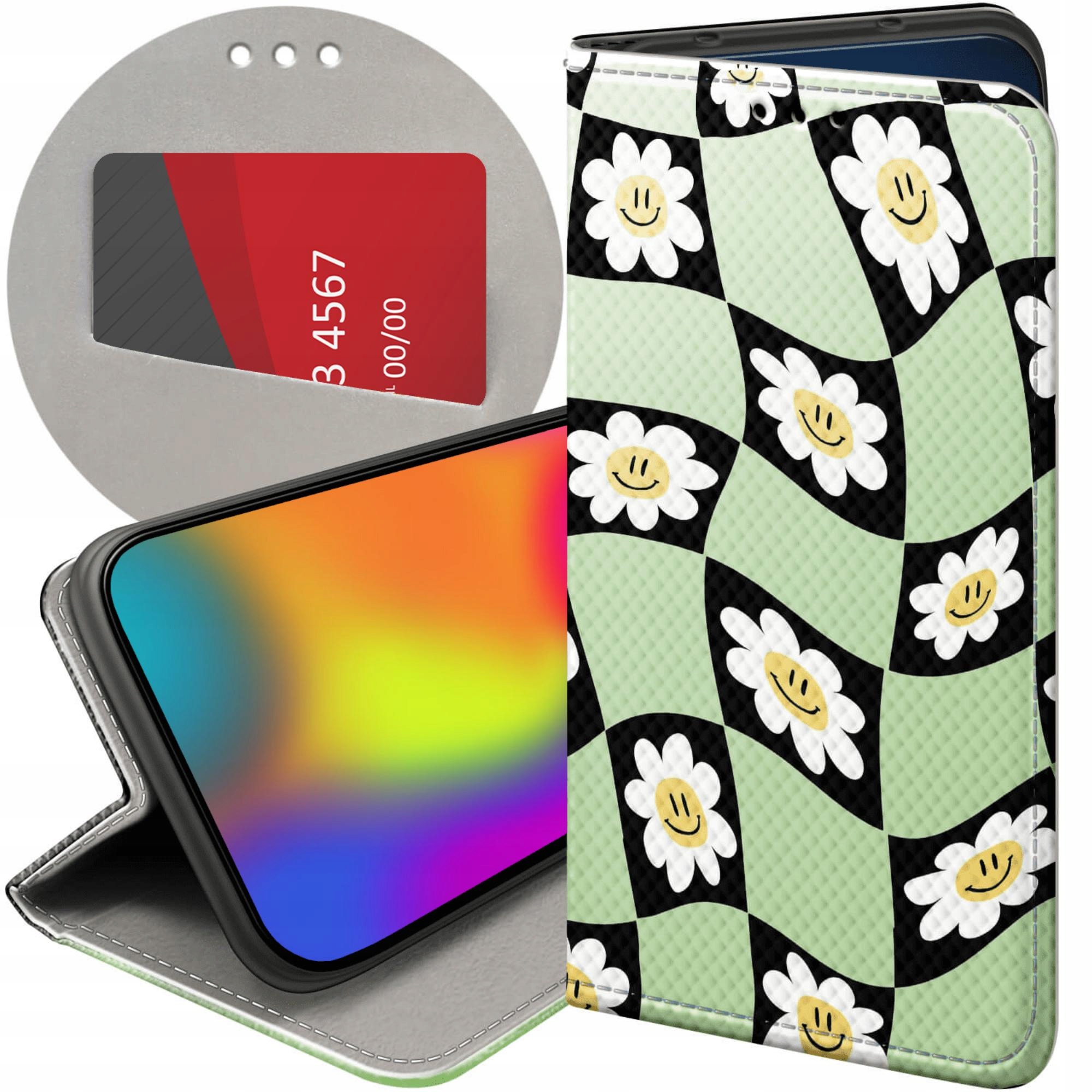 Etui Z Klapką Do Xiaomi Redmi Note 9T Danish Pastel Pastele Futerał