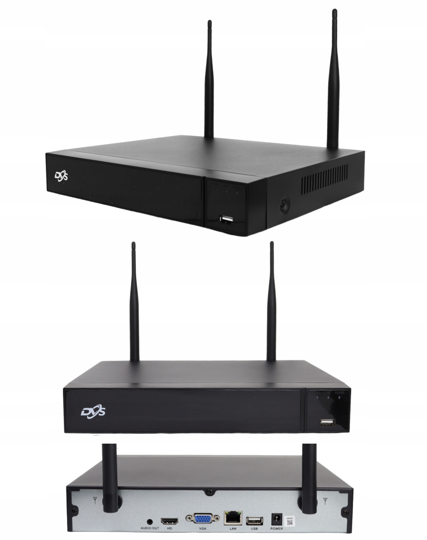 ZESTAW MONITORINGU WIFI 4 KAMERY BEZPRZEWODOWE ZEWNĘTRZNE 8Mpx UHD DVS EAN (GTIN) 5906022552709