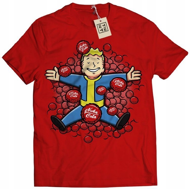 

Koszulka męska Nuka Cola Fallout Vault Boy L
