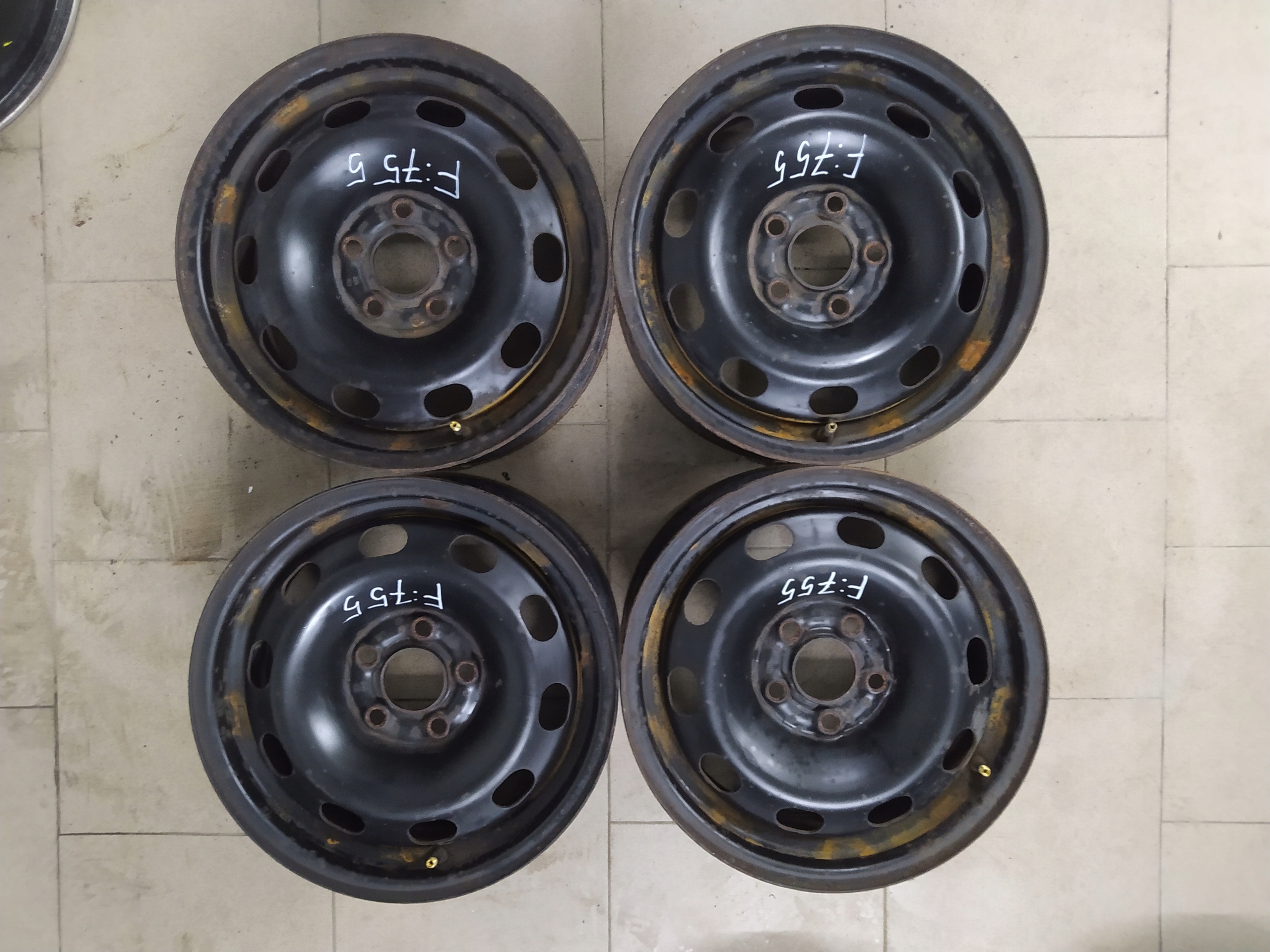 FELGI STALOWE POLO FABIA IBIZA 6X14 5X100 ET 38