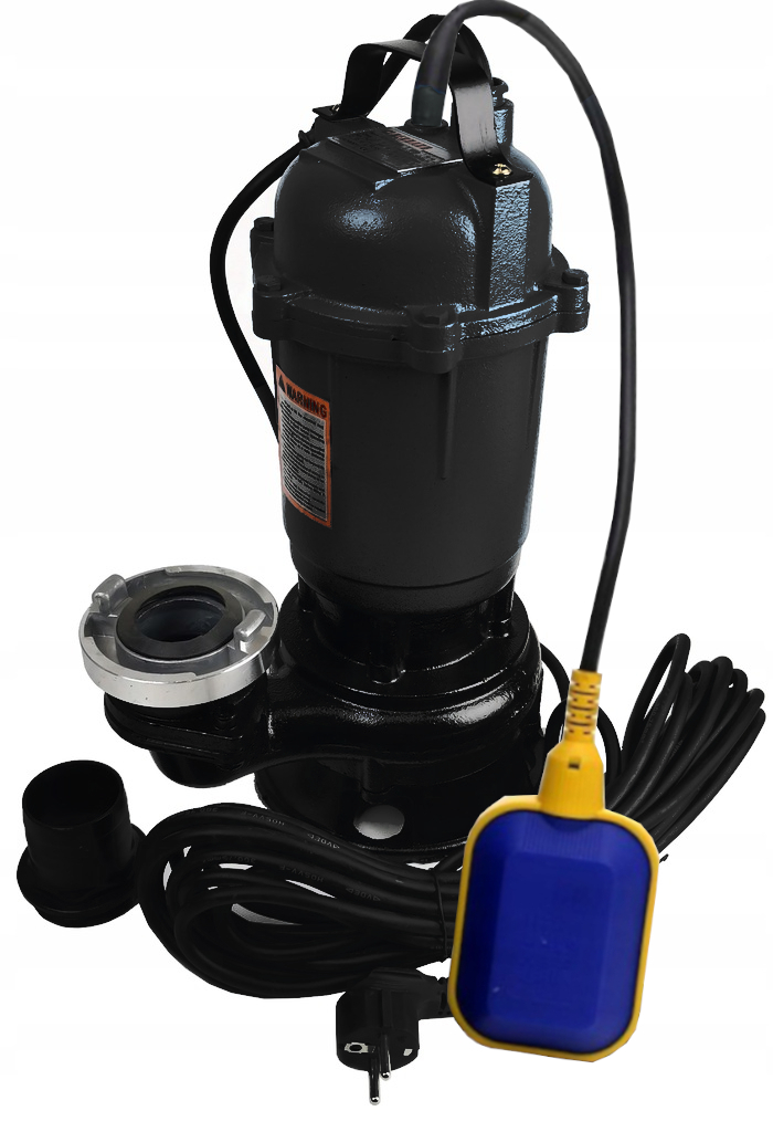 POMPA DO WODY SZAMBA ŻELIWO Z ROZDRABNIACZ 4150W PŁYWAK + WĄŻ 20M MS-4010 Kod producenta MS-4010