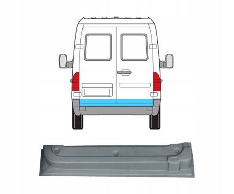 PBZ88025EL - РЕМОНТ ДВЕРЕЙ MERCEDES BENZ SPRINTER 02.95--