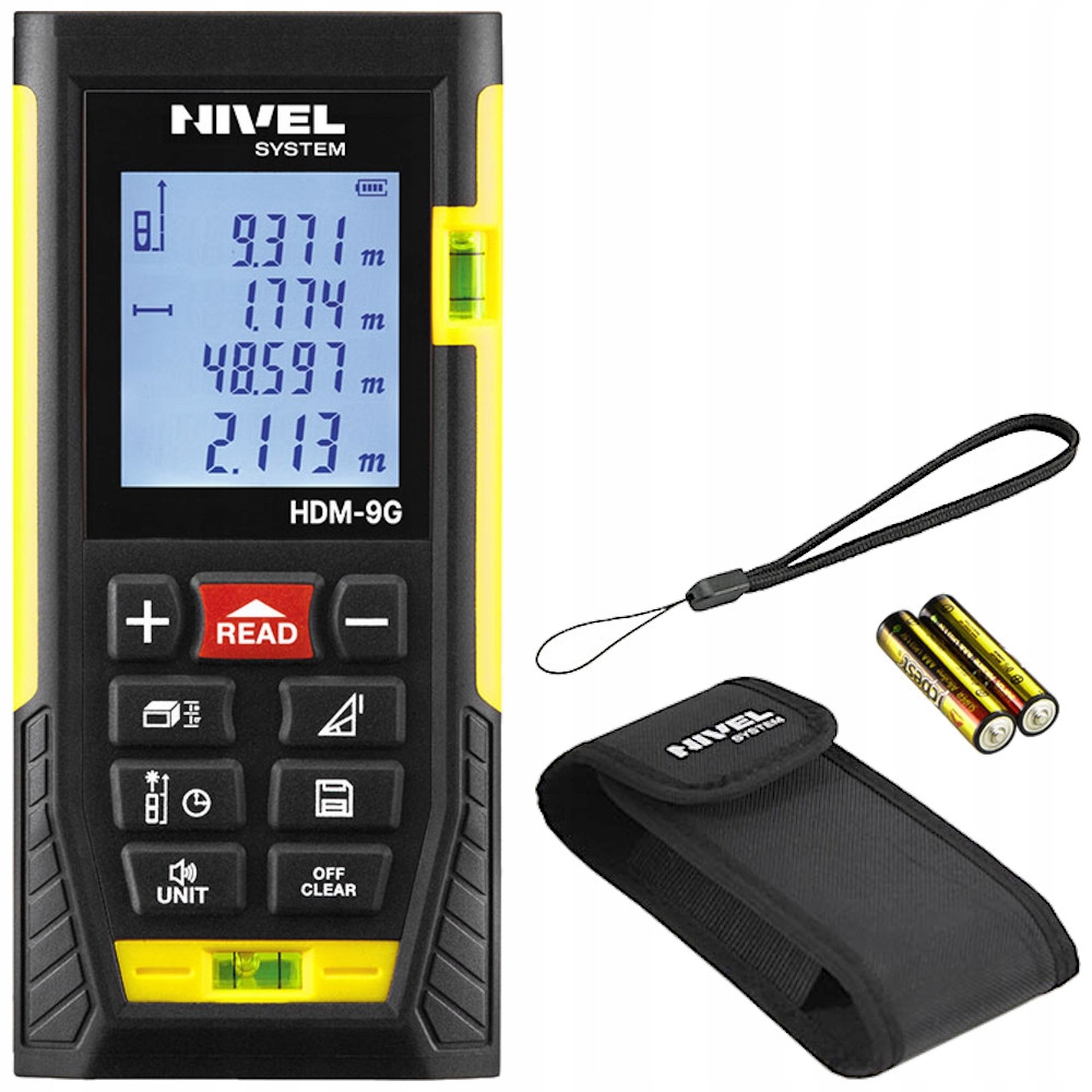 Dalmierz laserowy 90m Nivel System HDM-9G