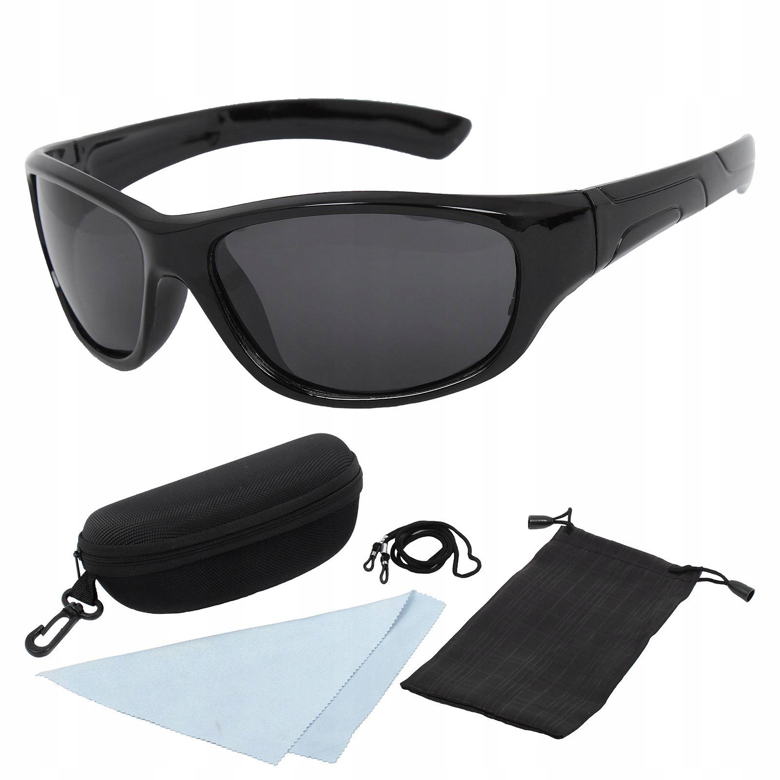 

Haker HP530A Czarne Bły Okulary Polaryzacyjne Etui