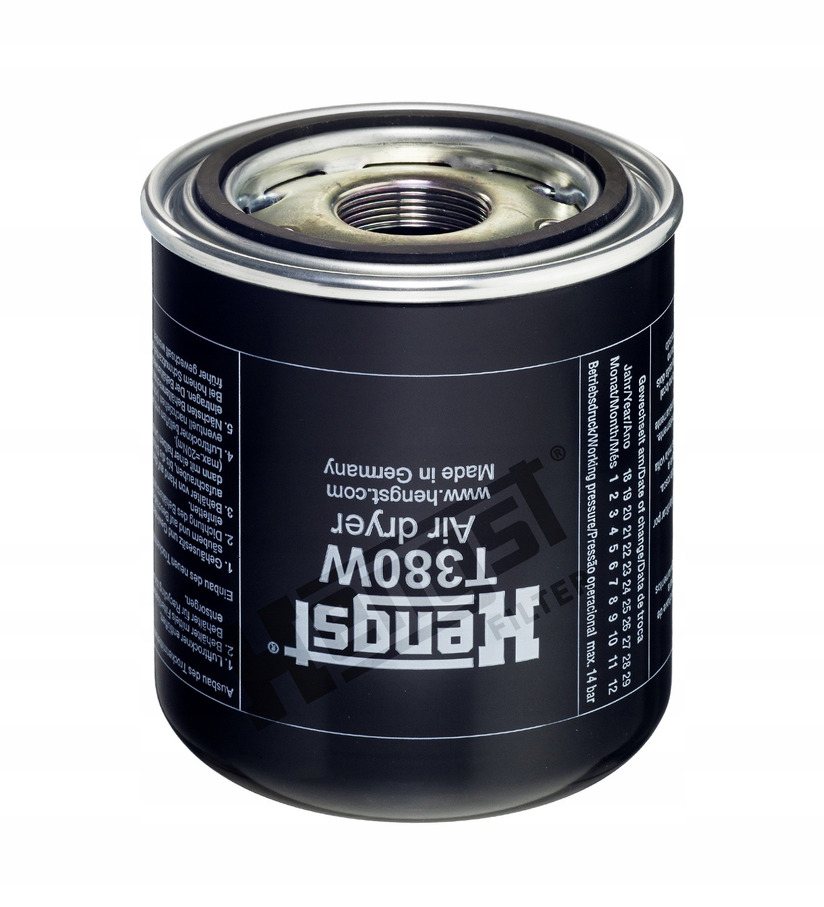 Осушувач повітря Hengst T380W MERCEDES ACTROS