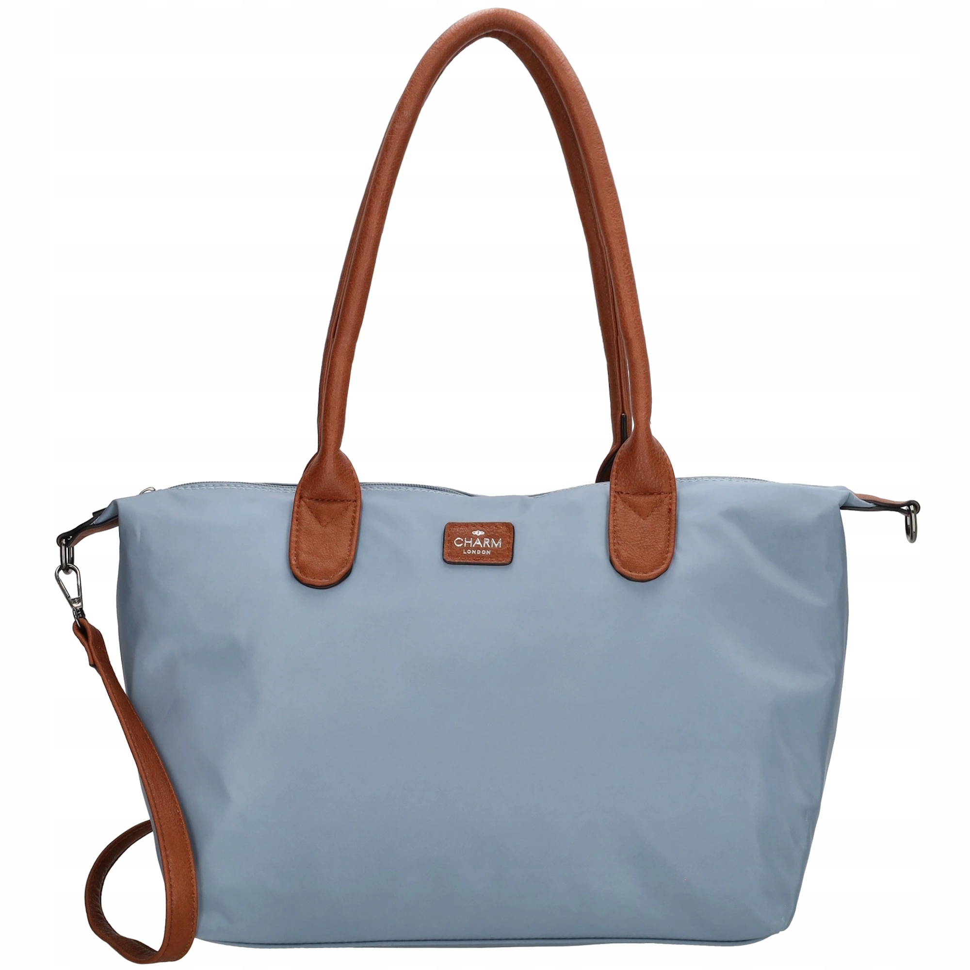 Nákupní shopper taška Charm London Buckingham 15,5L ocelově modrá