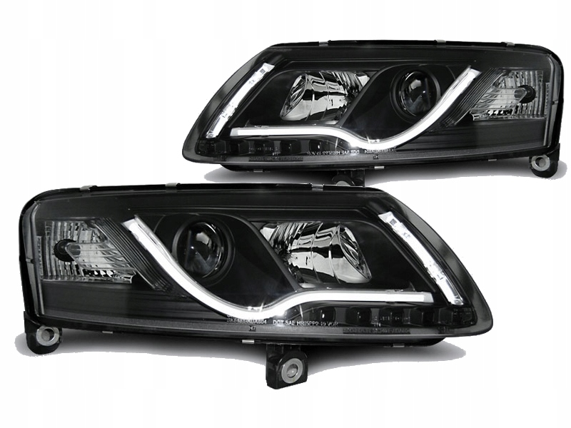 Lampy Reflektory DO AUDI A6 C6 4F OD 2004 DO 2008 Roku LED TUBE NOWE