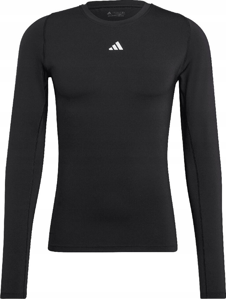 Tričko Pánské Adidas Techfit Aeroready Long Sleeve Tee Černé HP0626 vel. 2XL
