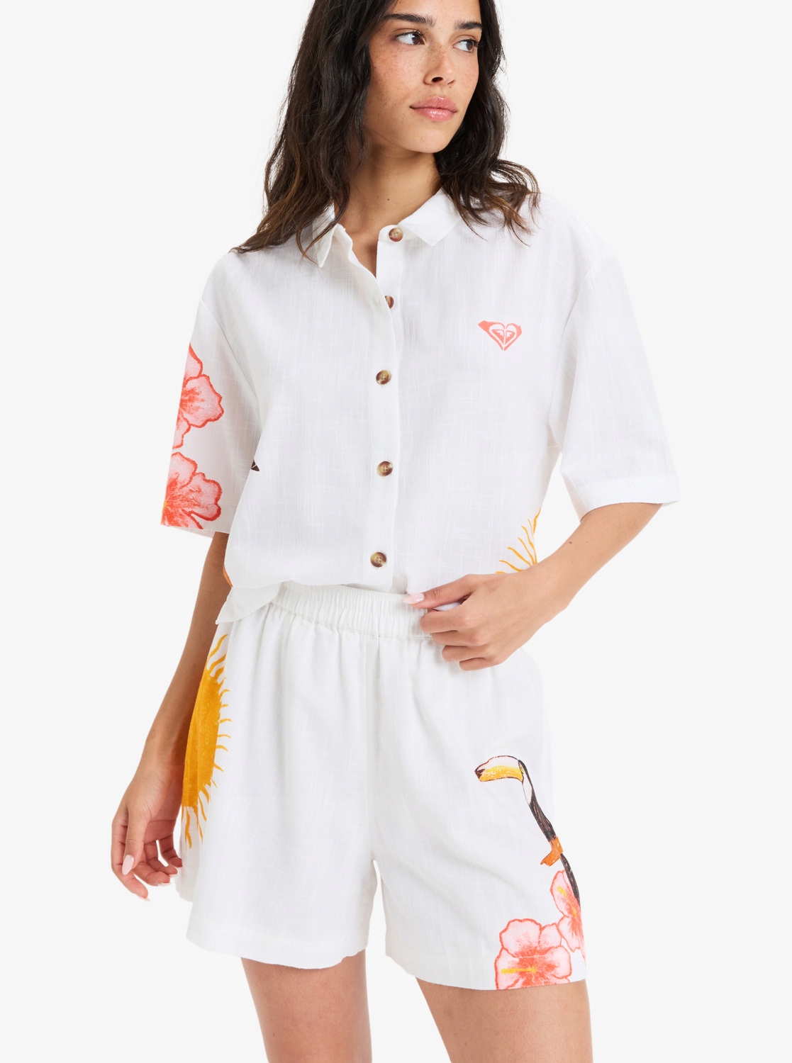 Roxy Kraťasy kraťasy „Atlas Sunbum- Elastic Waist Shorts“ vel. M -25%