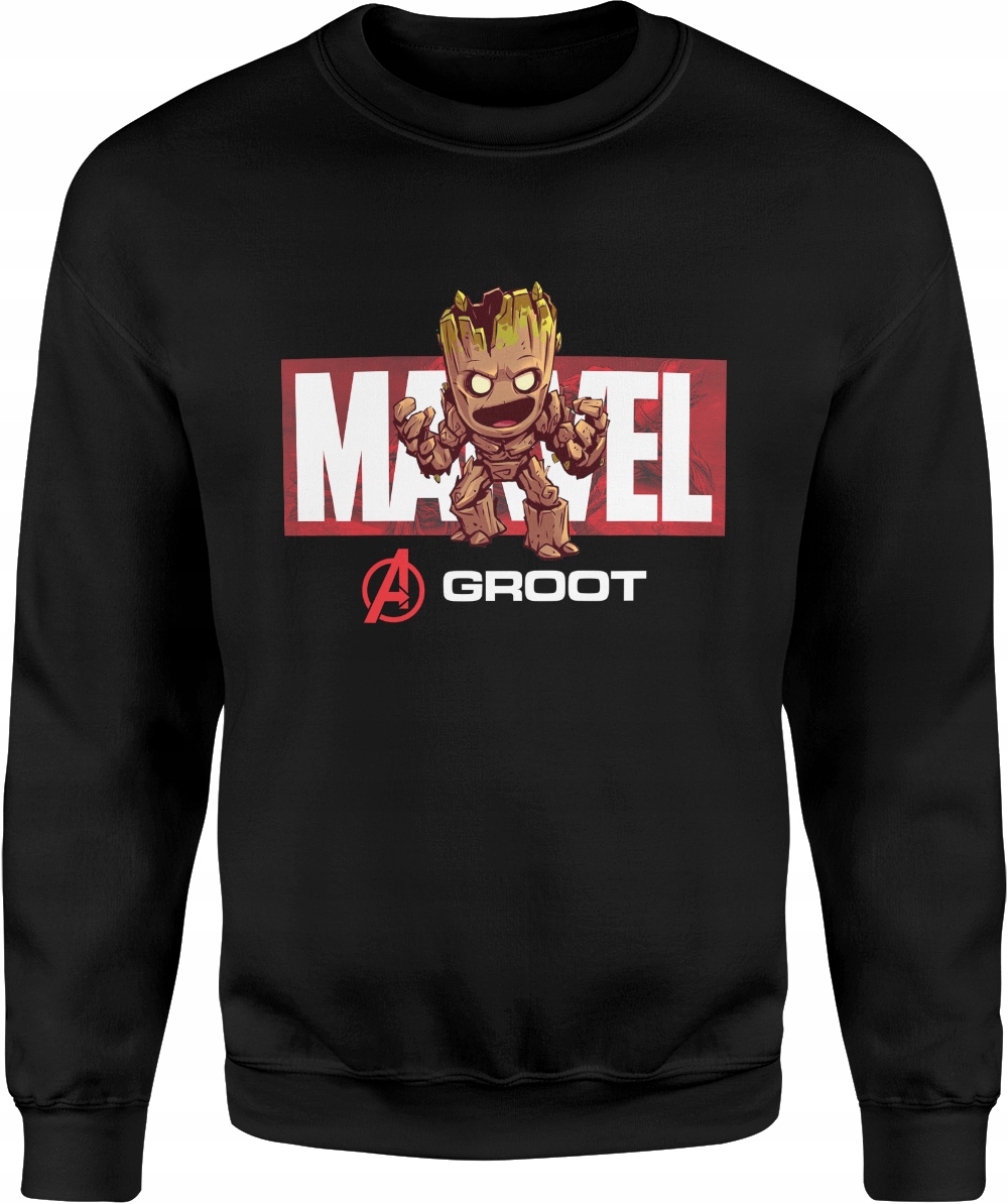 

Groot Marvel Bluza Męska Grot Avengers Rozmiar XL