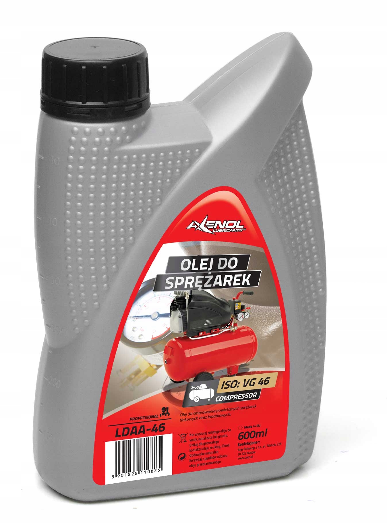 Axenol olej do sprężarek LDAA-46 VG46 600ml
