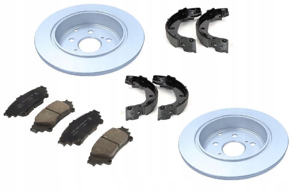 Kotouče Čelisti Toyota Prius Plus ZVW40 2012- Zadní Sada 290MM