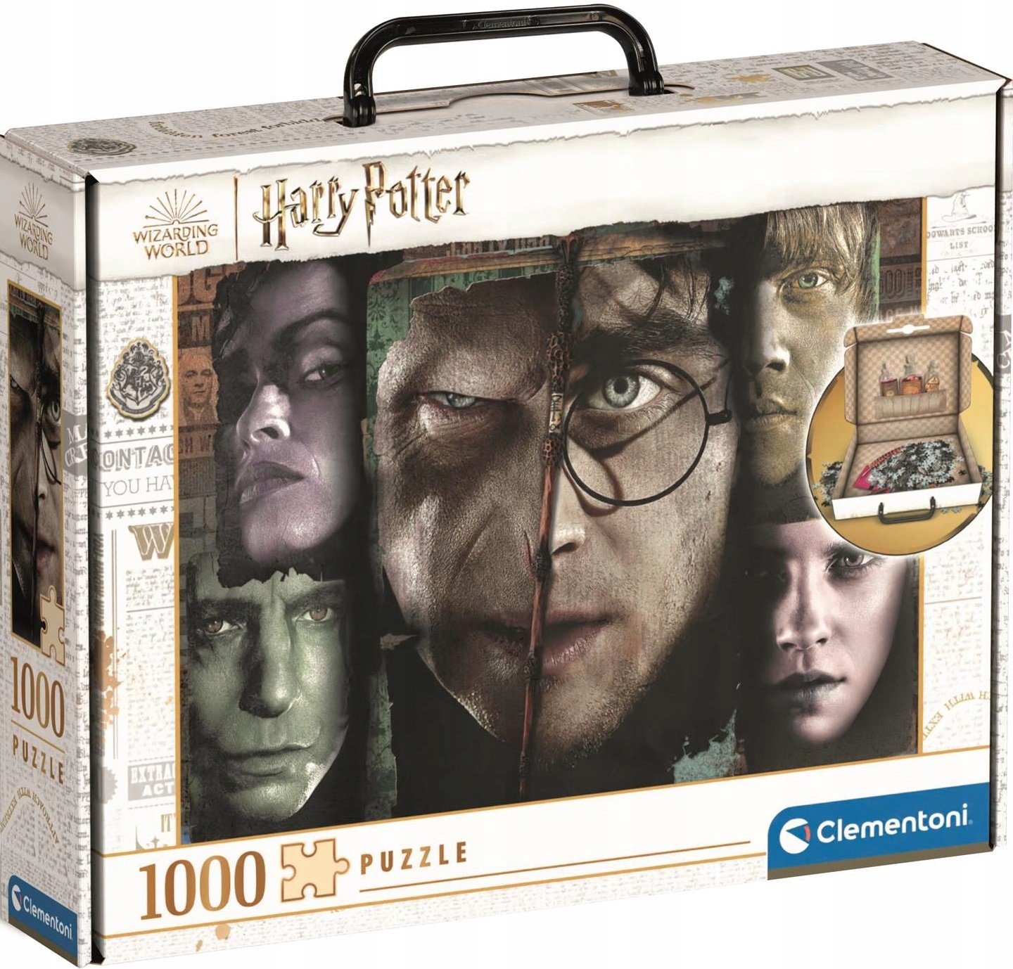 

Puzzle 1000 El Brief Case Walizka Harry Potter Cle