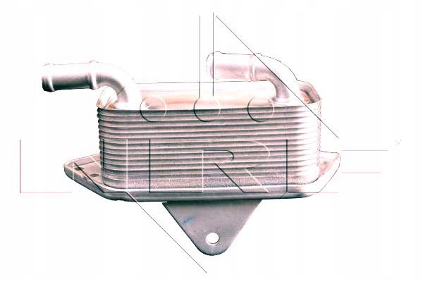 CHŁODNICA OLEJU NRF 90662 Producent części NRF