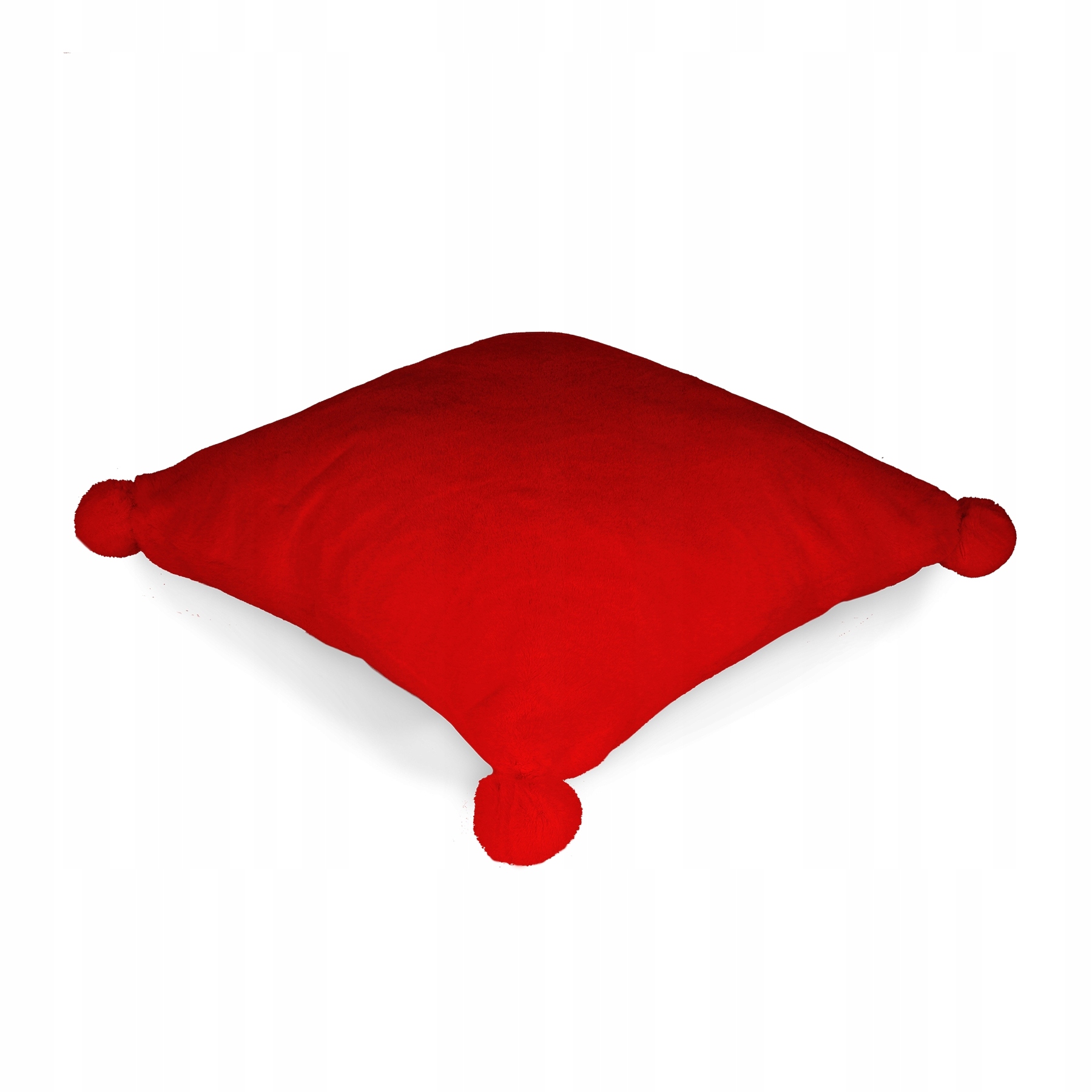 

Poszewka dekoracyjna Świąteczna z pomponami 45x45