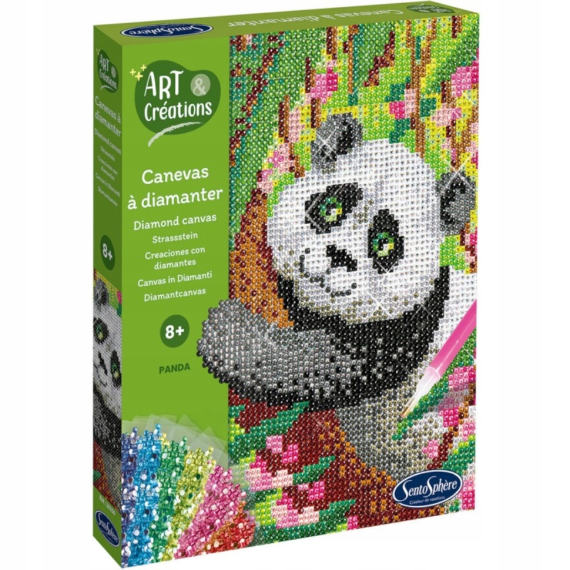 

SentoSphere: Obraz z diamentami Panda 20350