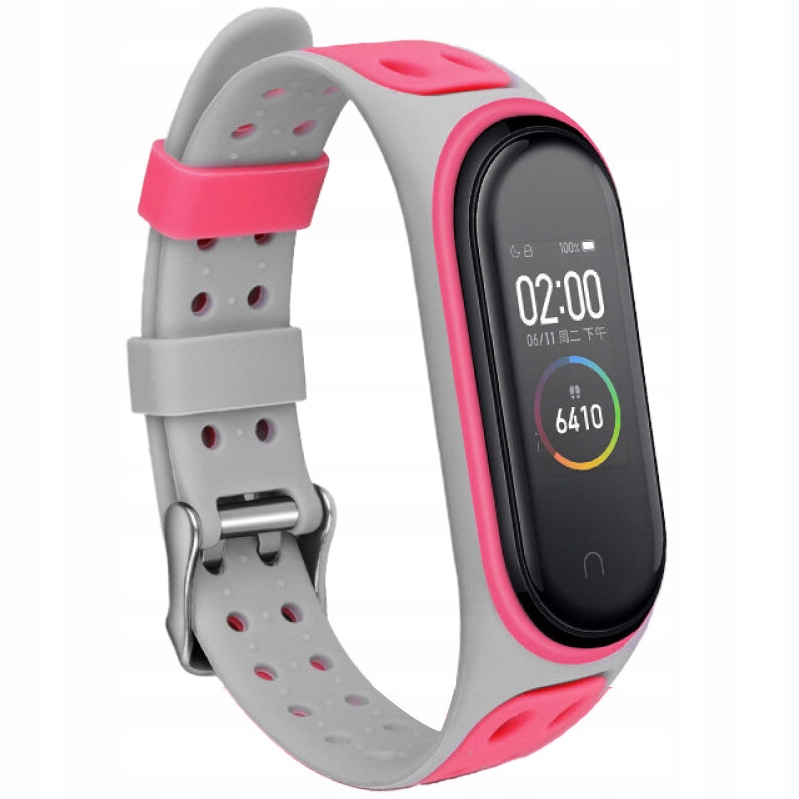 Xiaomi BAND5 BAND6 opaska zamienna Miękka 2xklamra
