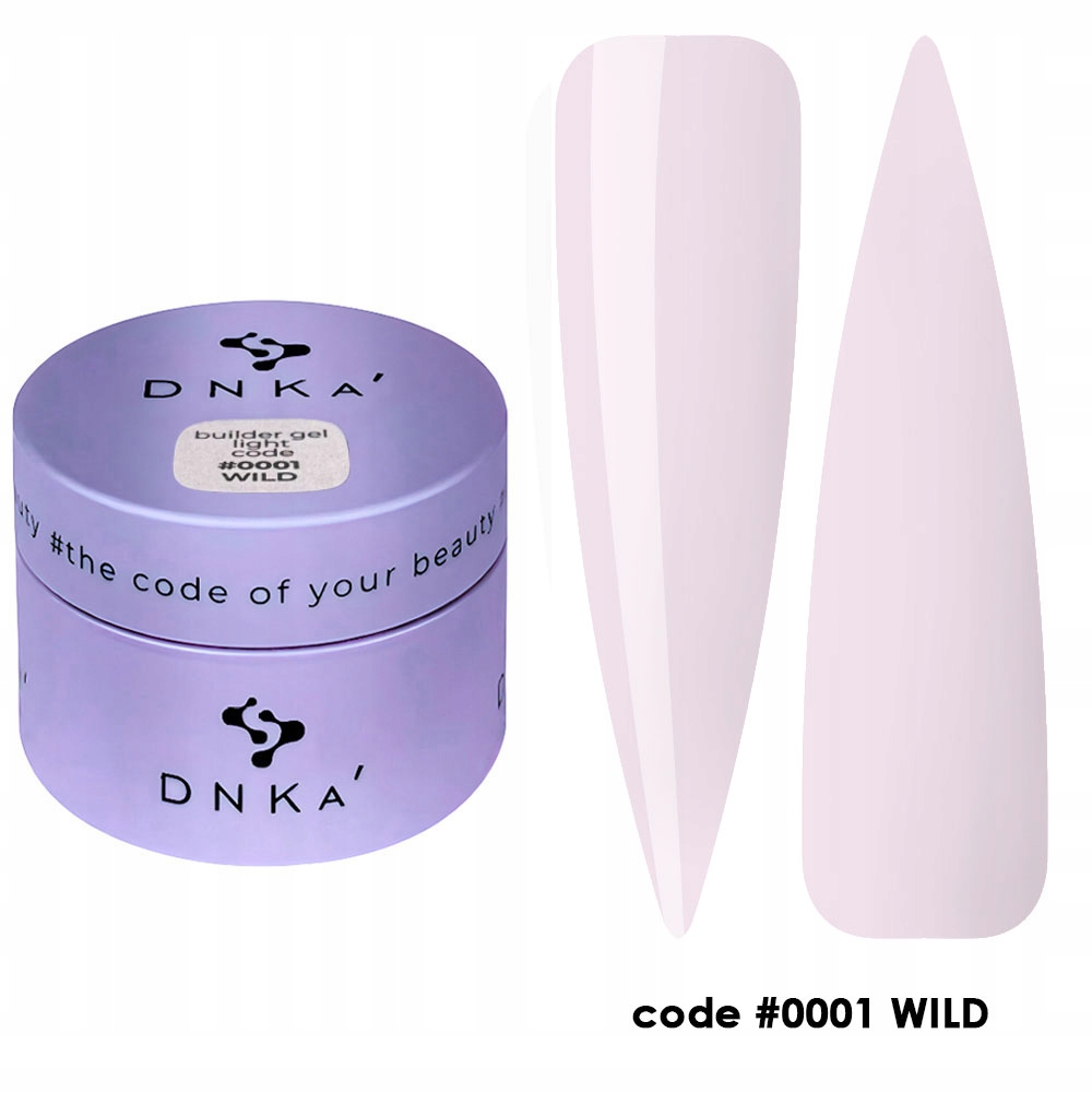 DNKa Builder Gel Light Wild 0001 30 ml – stavební gel pro světlo