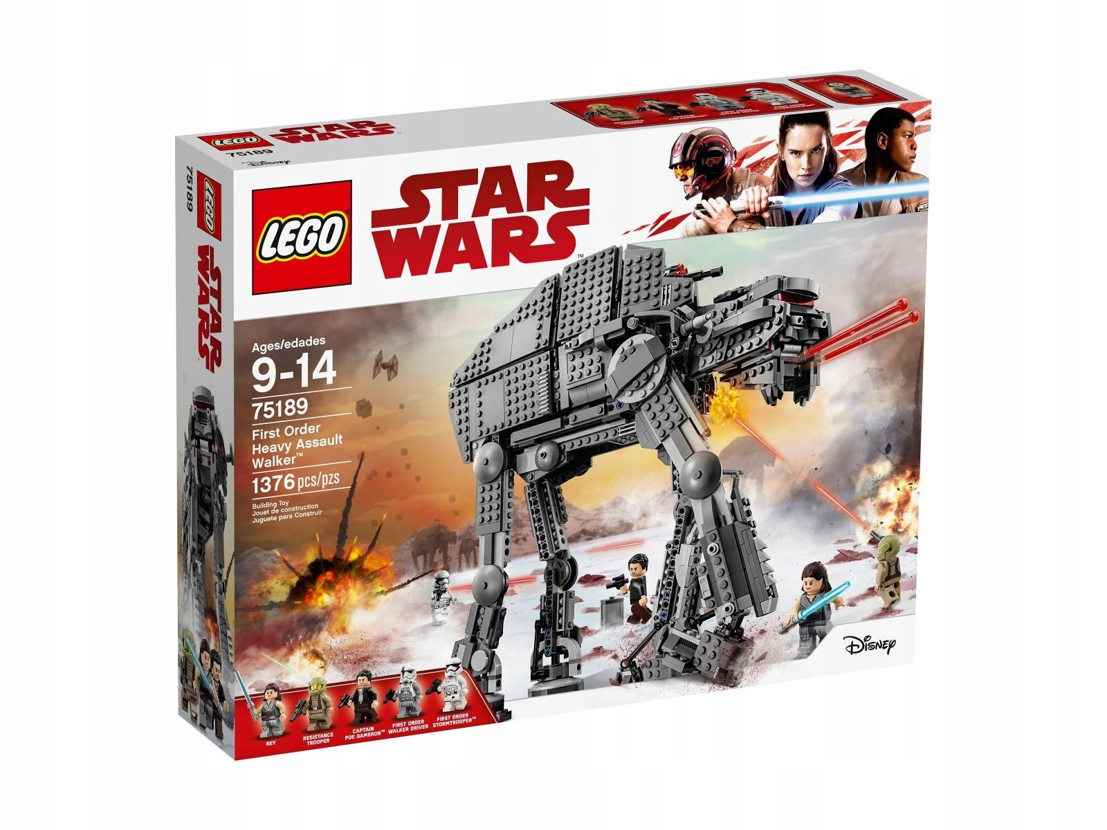 Lego Star Wars 75189 Těžký kráčející stroj Nejvyššího řádu Nové