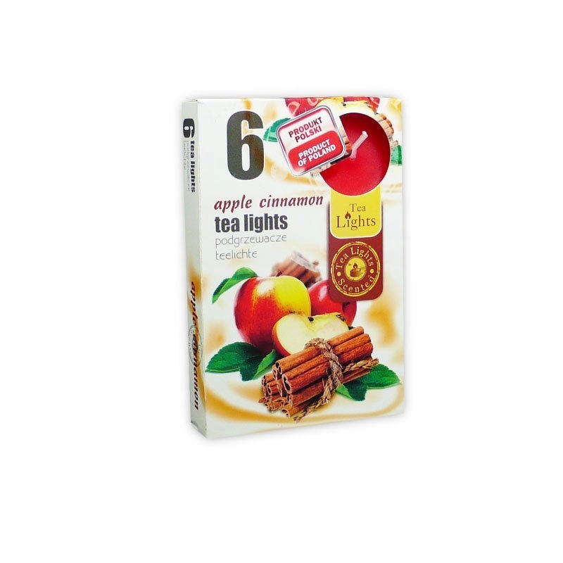 

Podgrzewacz 6 Sztuk "apple cinnamon"