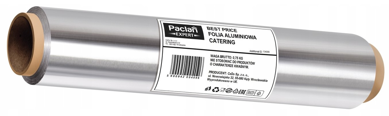 

Folia aluminiowa Paclan Expert 60 m x 29 cm