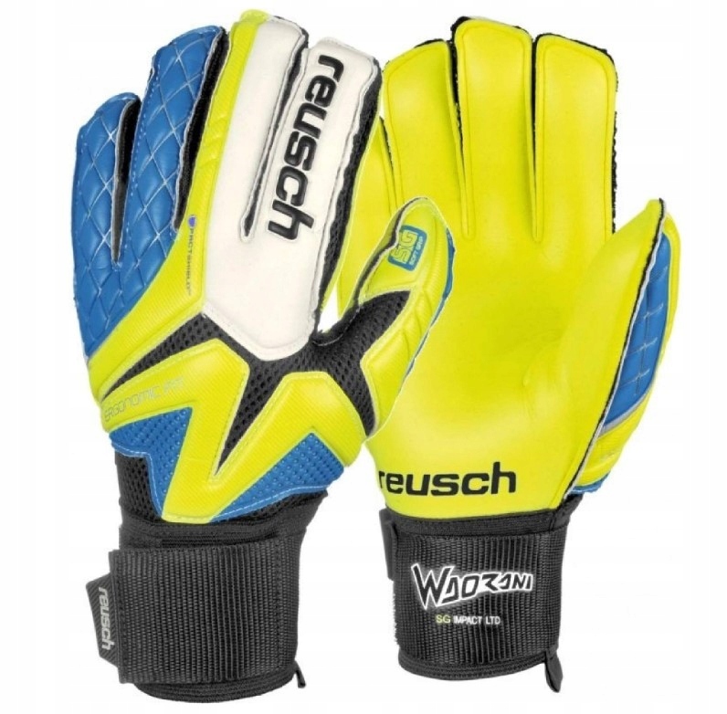 Rękawice bramkarskie trening Reusch Waorani Sg Impact Ltd 3470874 233 r.9