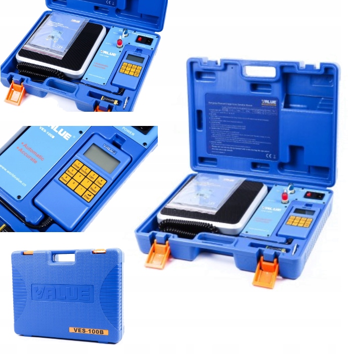 Elektronická váha pre chladivo Value VES-100B, klimatizácia, chladenie