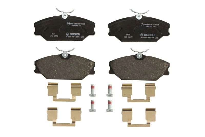 

Bosch 0 986 494 656 Zestaw klocków hamulcowych, ha