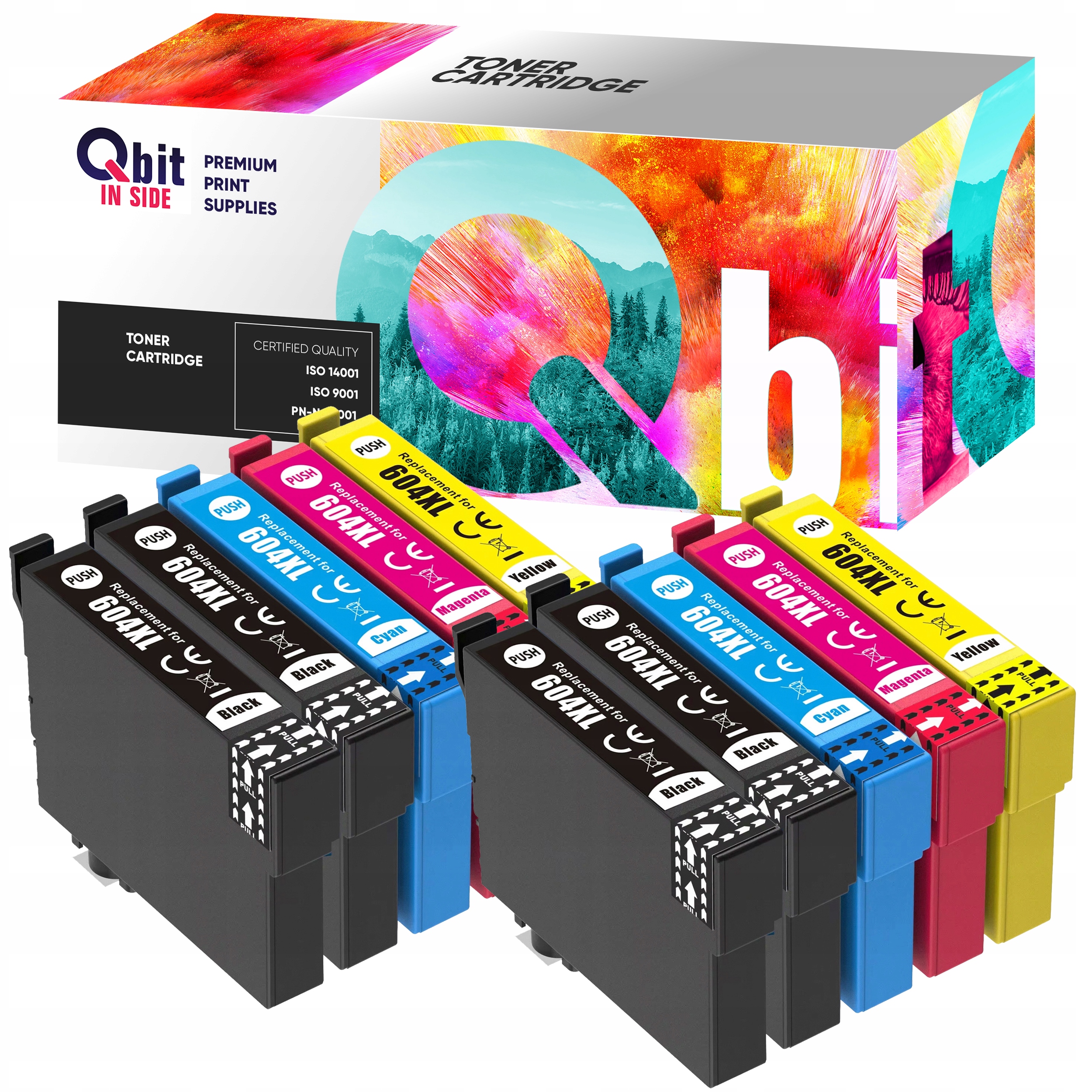 10× Tusze 604 XL do Epson XP-3200 XP-2200 XP-2205 XP-4200 XP-4205 XP-3205