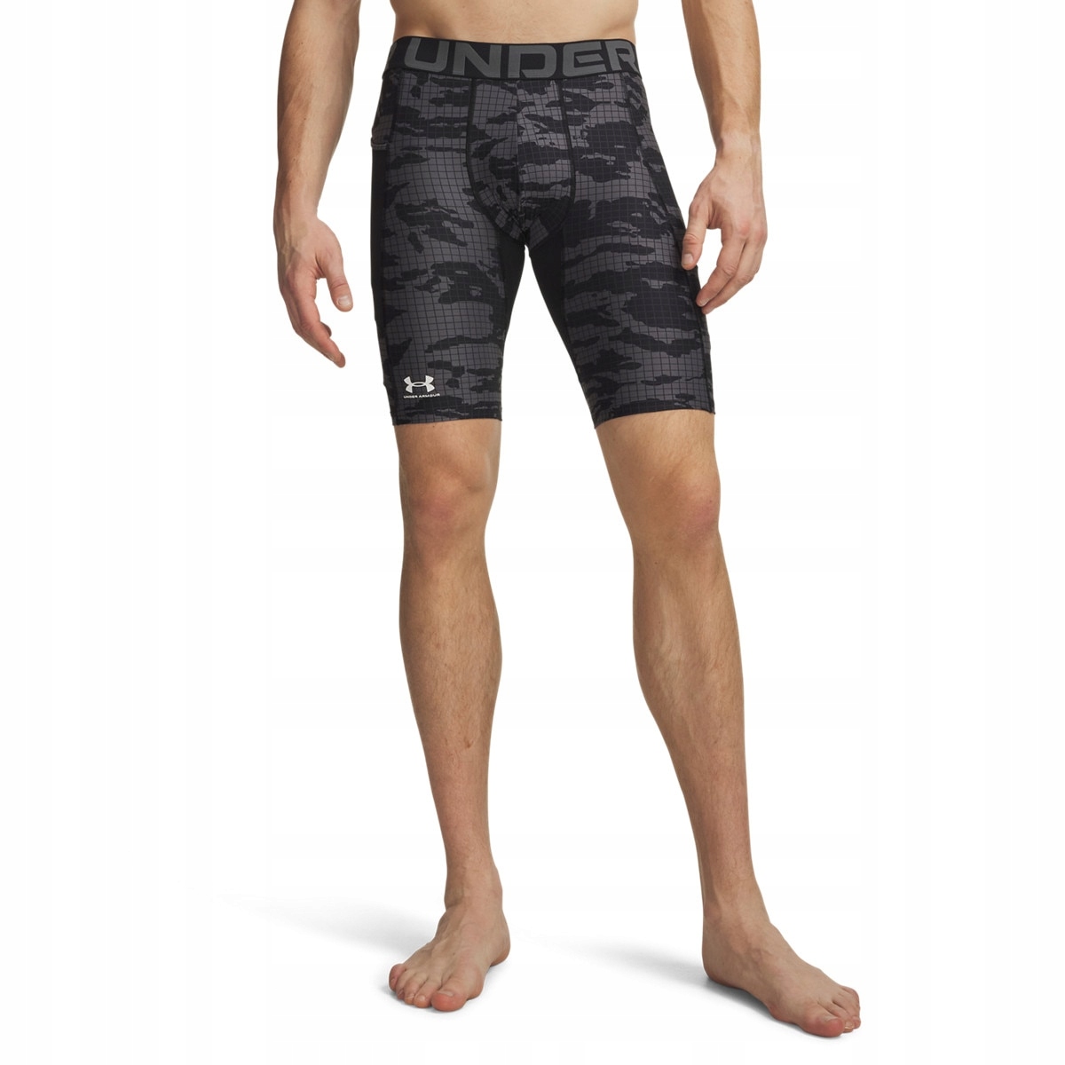 Męskie spodenki treningowe Under Armour Ua Hg Printed Lng Short Czarny L