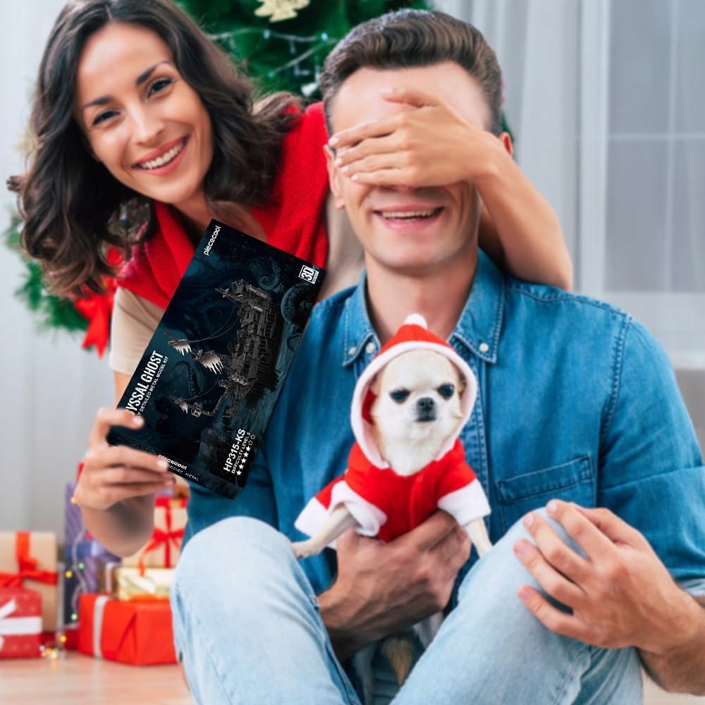 Piececool Puzzle Metalowe Model 3D Statek Głębinowy Duch EAN (GTIN) 6927897209221