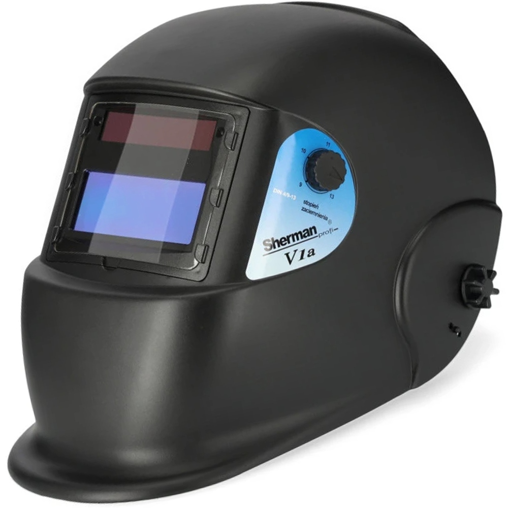 Przyłbica spawalnicza Samościemniająca maska do spawania Sherman Profi V1a