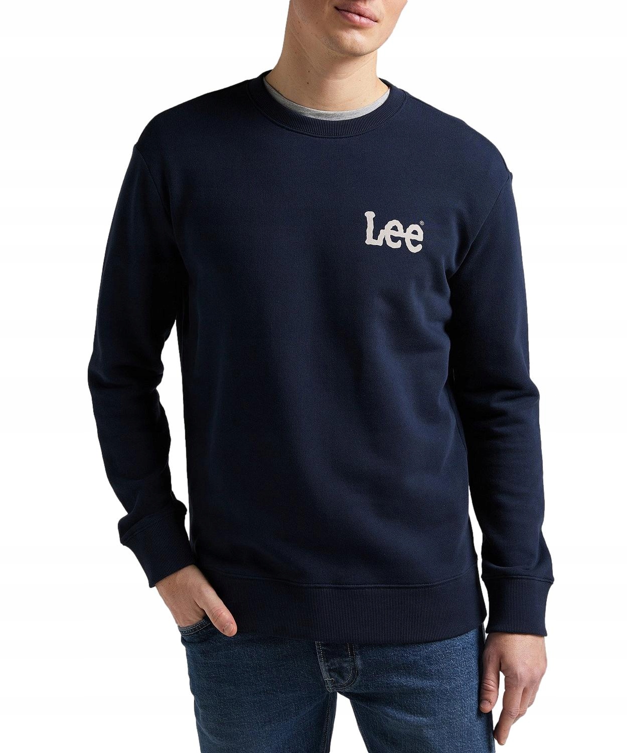 

Bluza Lee Wobbly Sws L81MSP35 Navy L