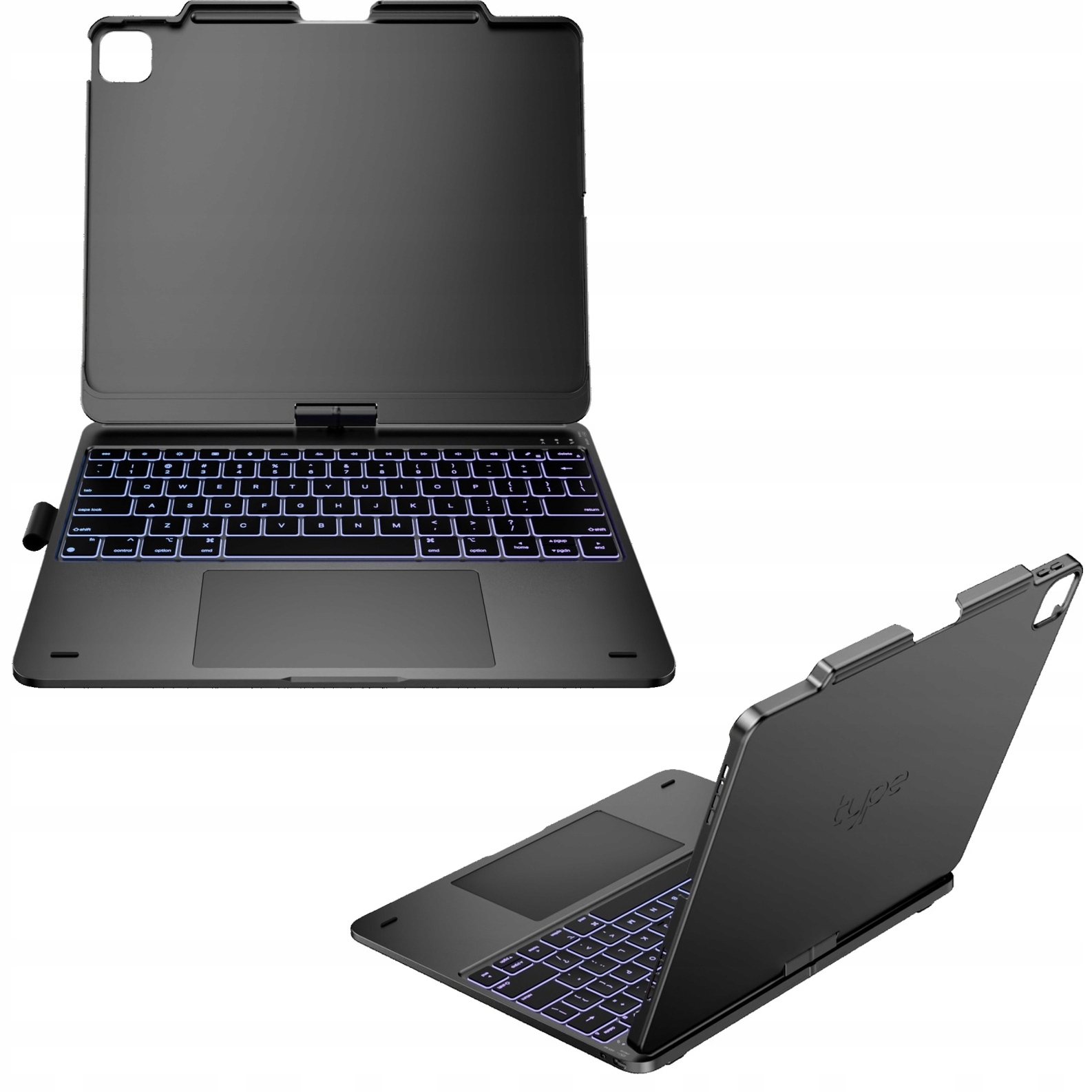 Pouzdro s klávesnicí Dux Ducis pro iPad Pro 13 Air 13 Pro 12.9 pouzdro