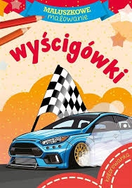 

Maluszkowe malowanie Wyścigówki Kolorowanka