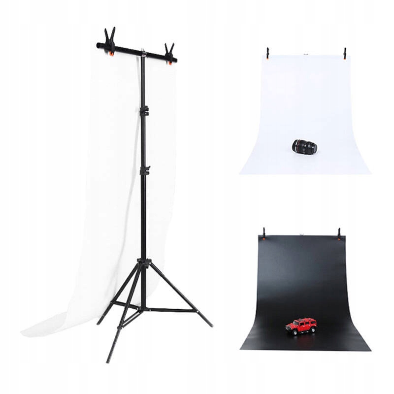 Stativ Pro Fotografické Pozadí Puluz S Pozadím 70 x 200 CM DCA0976