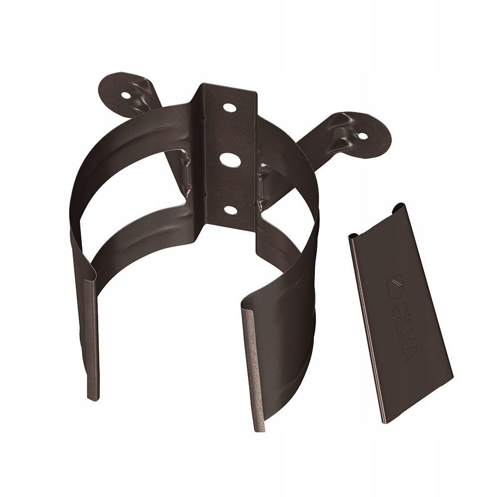 Obejma BILKA ø90mm METAL CIEMNY BRĄZ