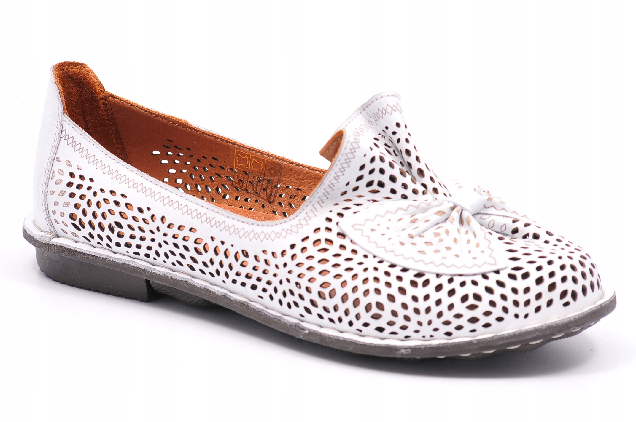 Polobotky Venezia 301148 Bílé Velikost 36