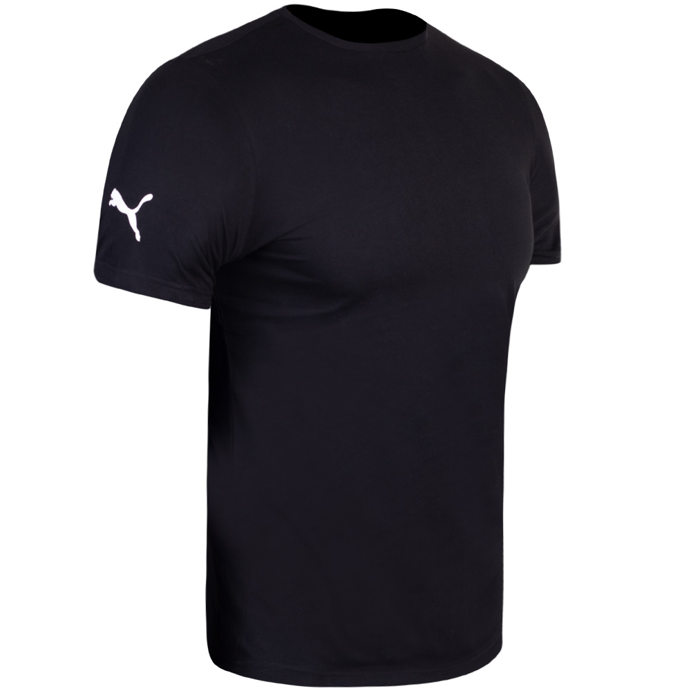 Puma t-shirt koszulka męska czarna bawełna 768123 01 L