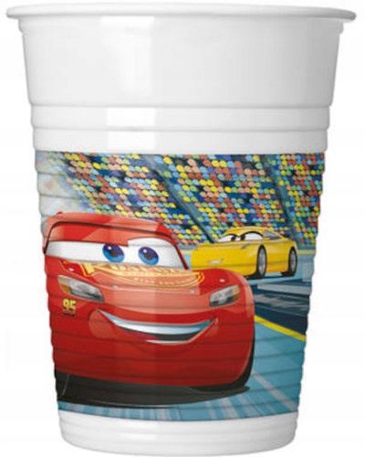 kubeczki plastikowe  Cars 3 (Disney) 200ml 8 szt. sym. 93557 — 3