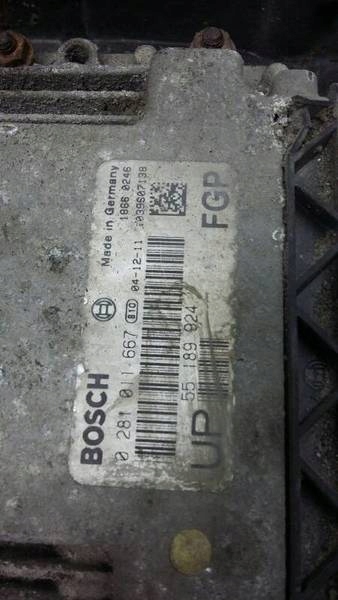Ordinateur 55189924 UP OPEL ZAFIRA II