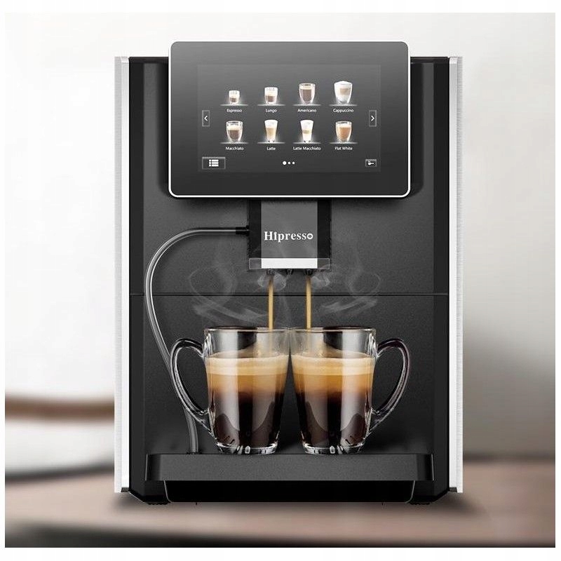 Ekspres Do Kawy Automatyczny 19 Bar Dotyk 7" 2023 Model Hipresso CM1001 2023