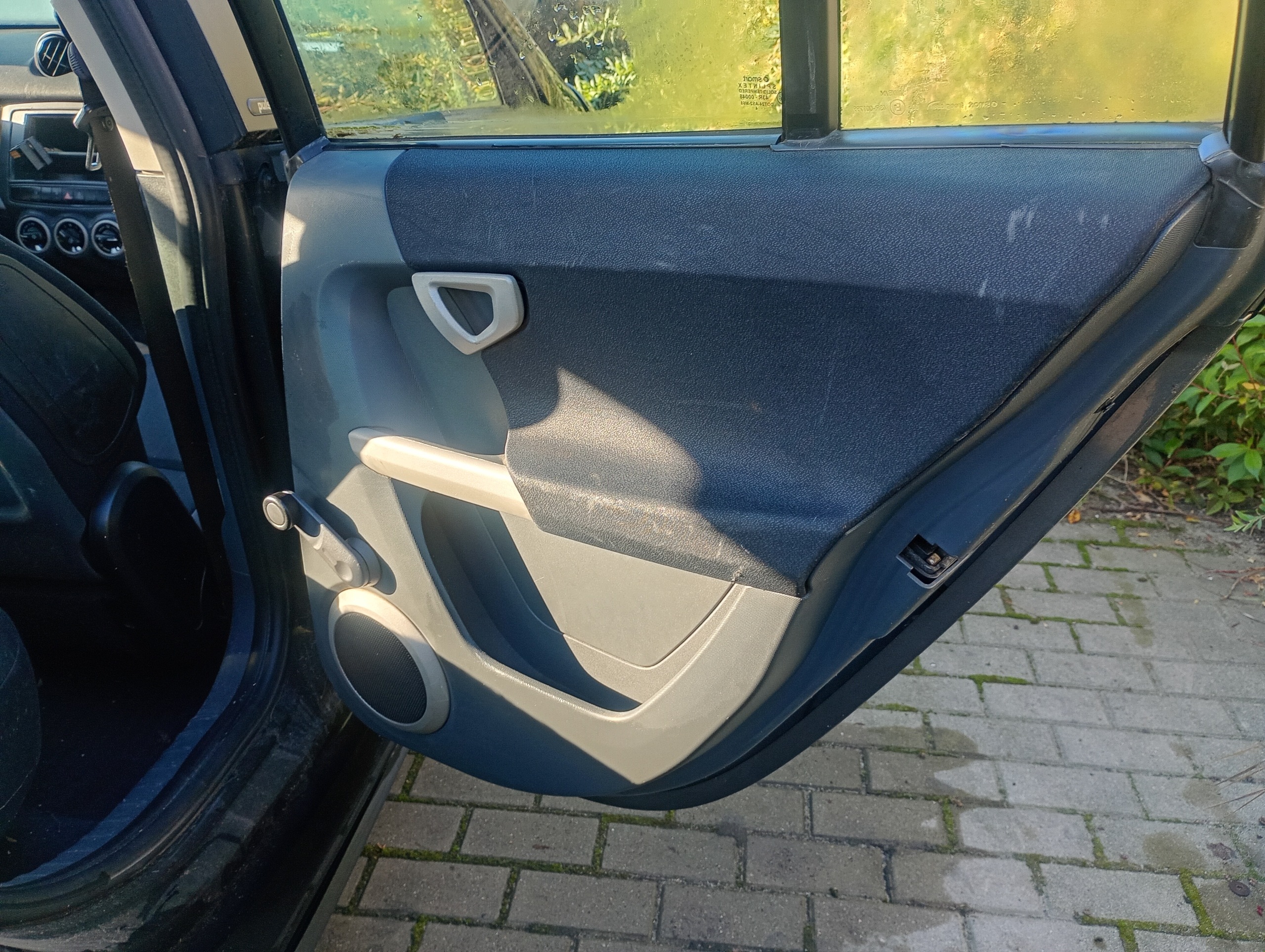upholstery right side right rear part rear Smart Forfour 454 04-06