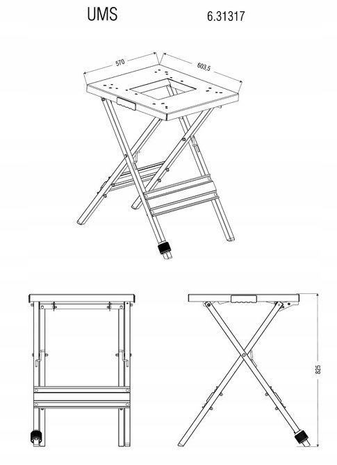 Podstawa uniwersalna Metabo UMS Marka Metabo