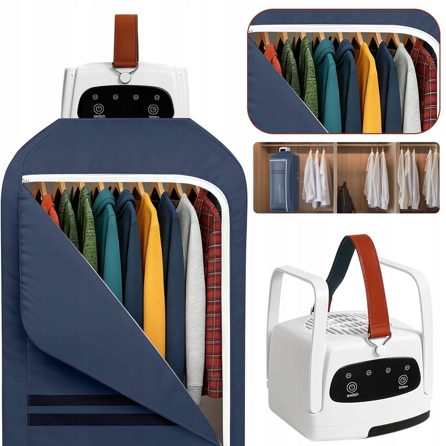 Levně Elektrická Sušák Na Prádlo Sušák Skládací Sušák Přenosná Tichá