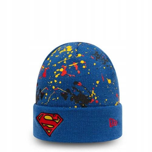 Detská zimná čiapka New Era Superman modrá