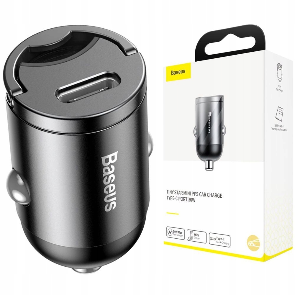 

Ładowarka Samochodowa Baseus Usb-c Pd 30W Qc 4.0