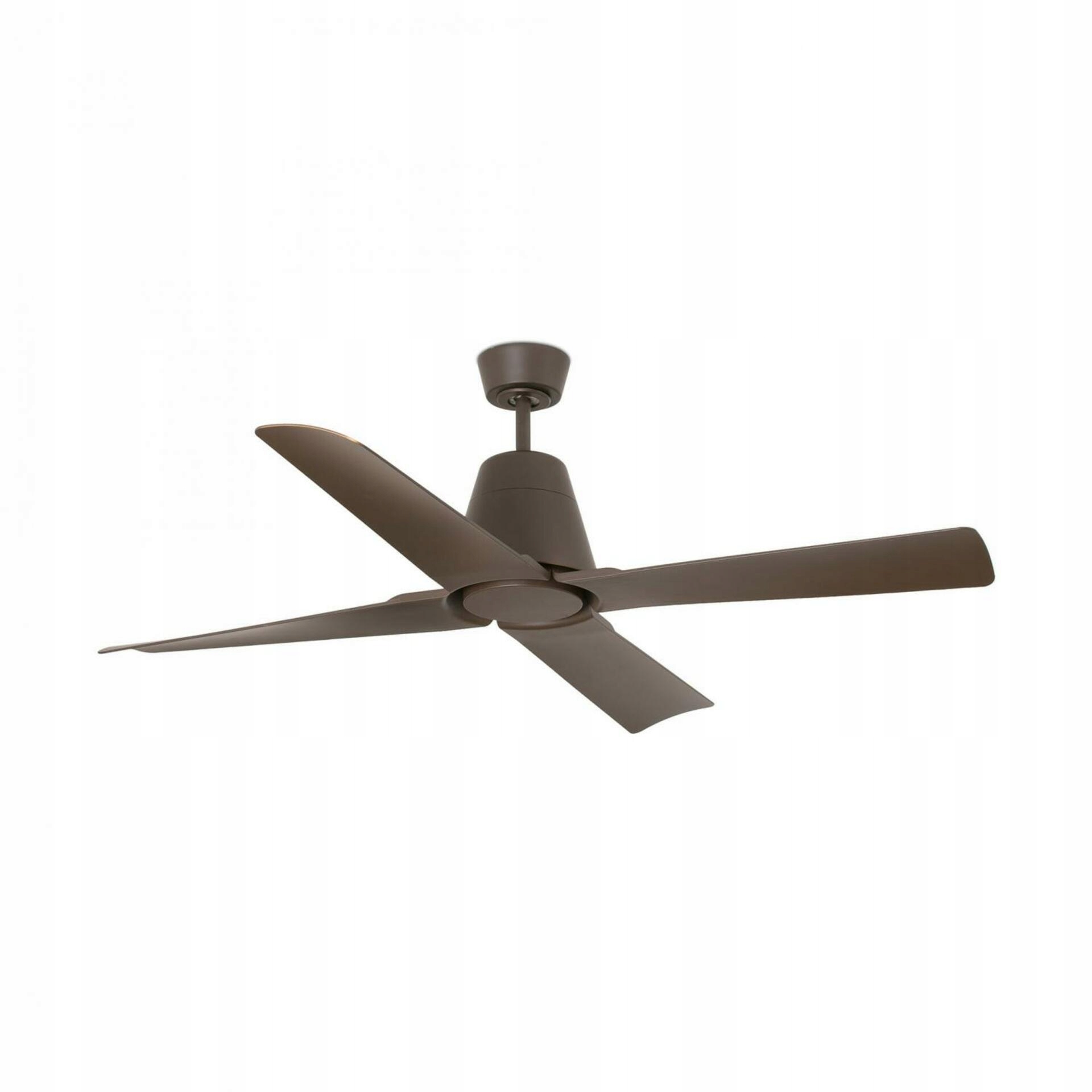 Faro Typhoon hnedý stropný ventilátor DC motor, IP44, 4 lopatky, diaľkové ov